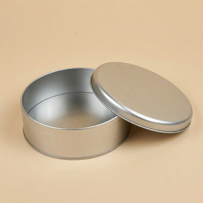 Cookie Tin Box with Lid for Bakery Gift Packaging