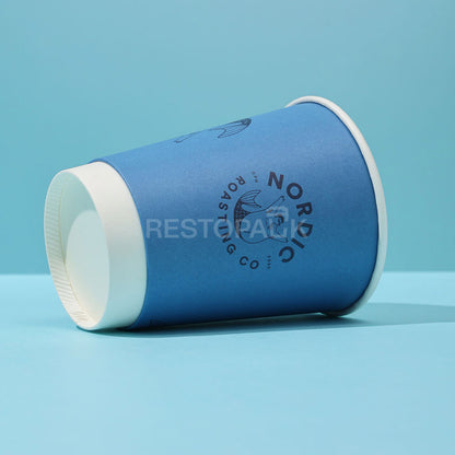 Custom 12 oz Double Wall Paper Coffee Cups