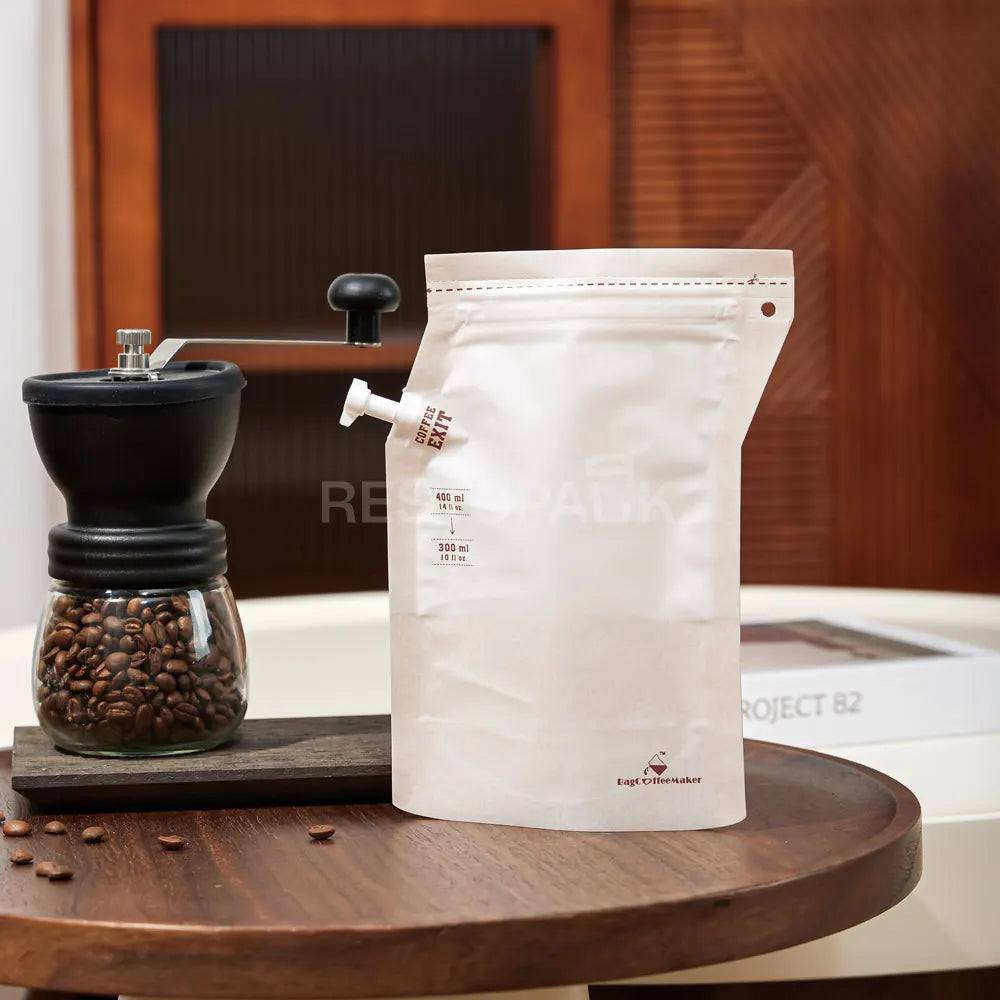 16 oz Spout Pouch Coffee Bags with Cap Closure