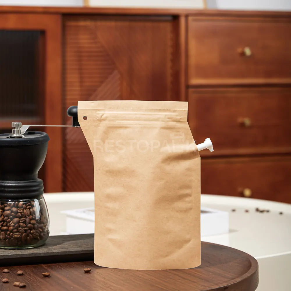 16 oz Spout Pouch Coffee Bags with Cap Closure