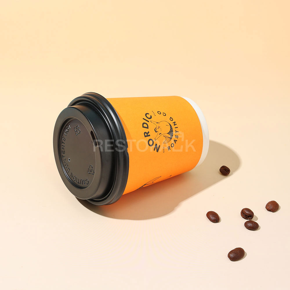 Custom 8 oz Double Wall Paper Coffee Cups