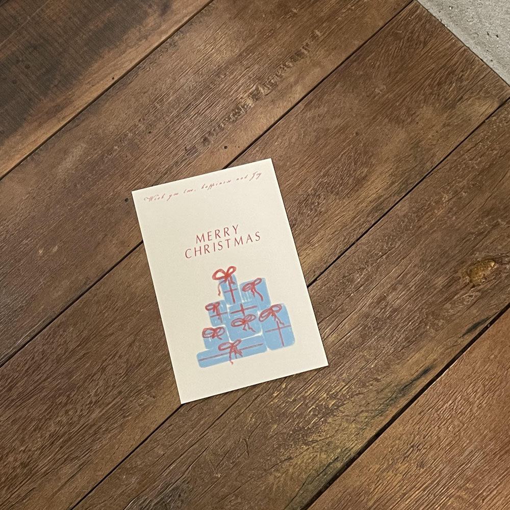Custom Coated Paper Square Corner Label Cards