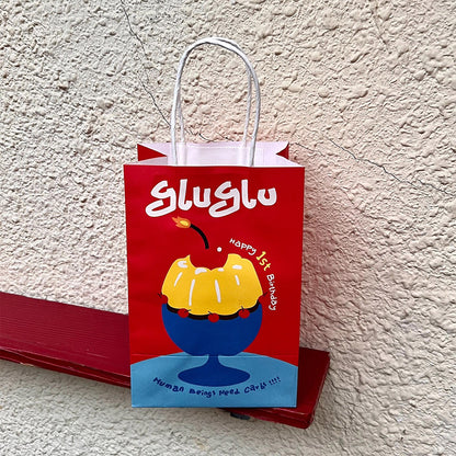 Custom Twisted Handle Kraft Take-Out Bags