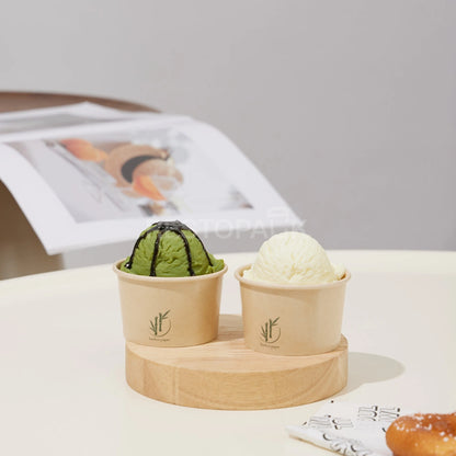 Custom 3.4 oz Ice Cream Cups