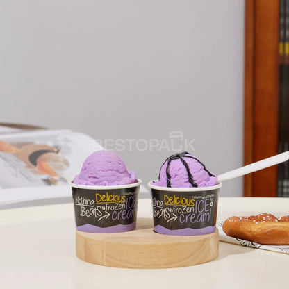 Custom 3.4 oz Ice Cream Cups