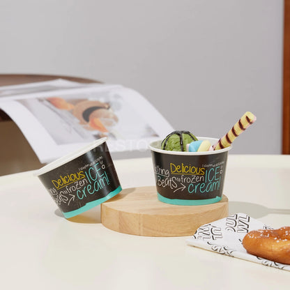 Custom 6.8 oz Ice Cream Cups
