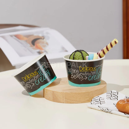 Custom 6.8 oz Ice Cream Cups