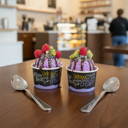 Custom 3.4 oz Ice Cream Cups