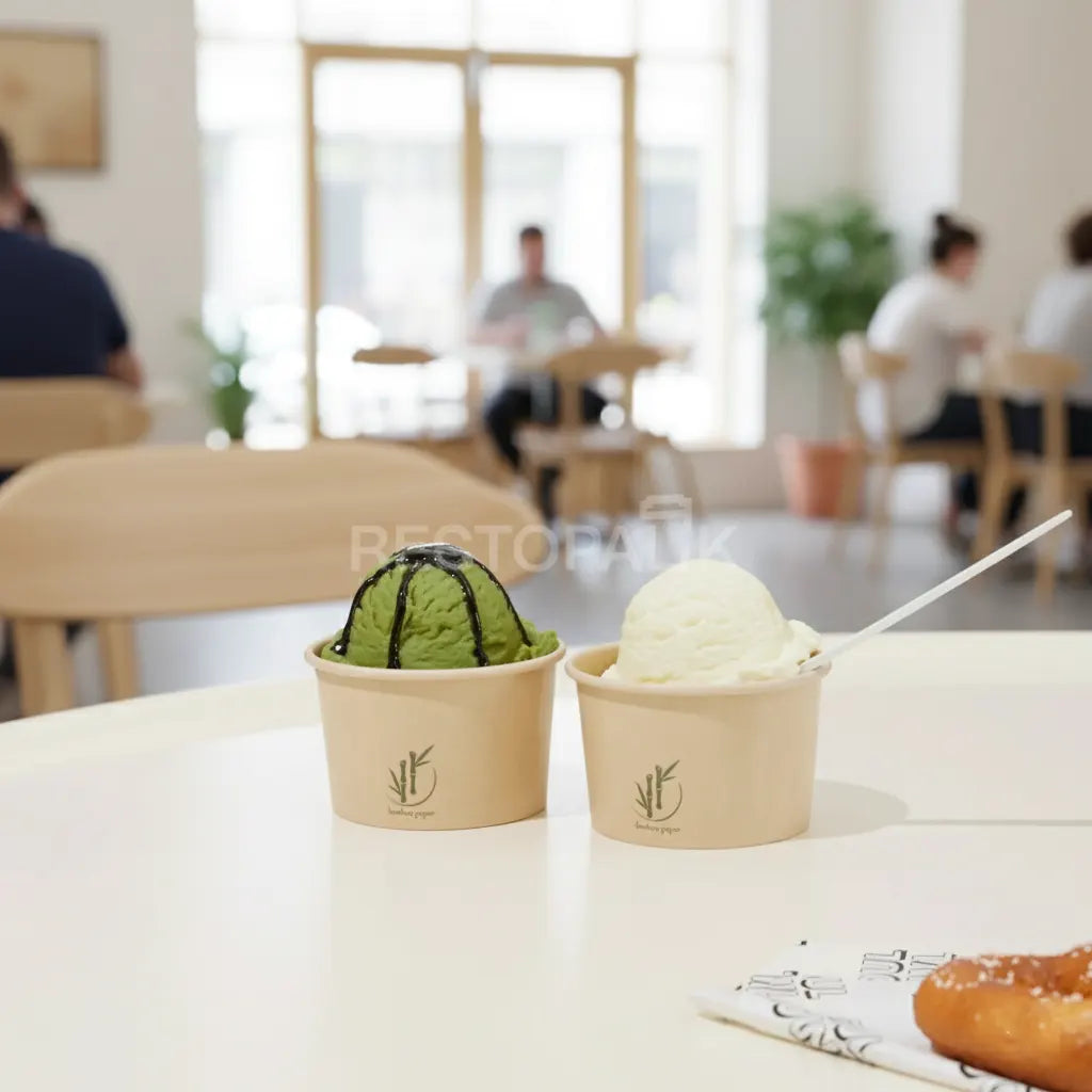 Custom 3.4 oz Ice Cream Cups