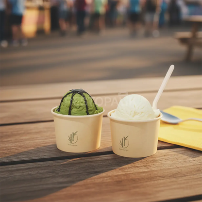 Custom 3.4 oz Ice Cream Cups