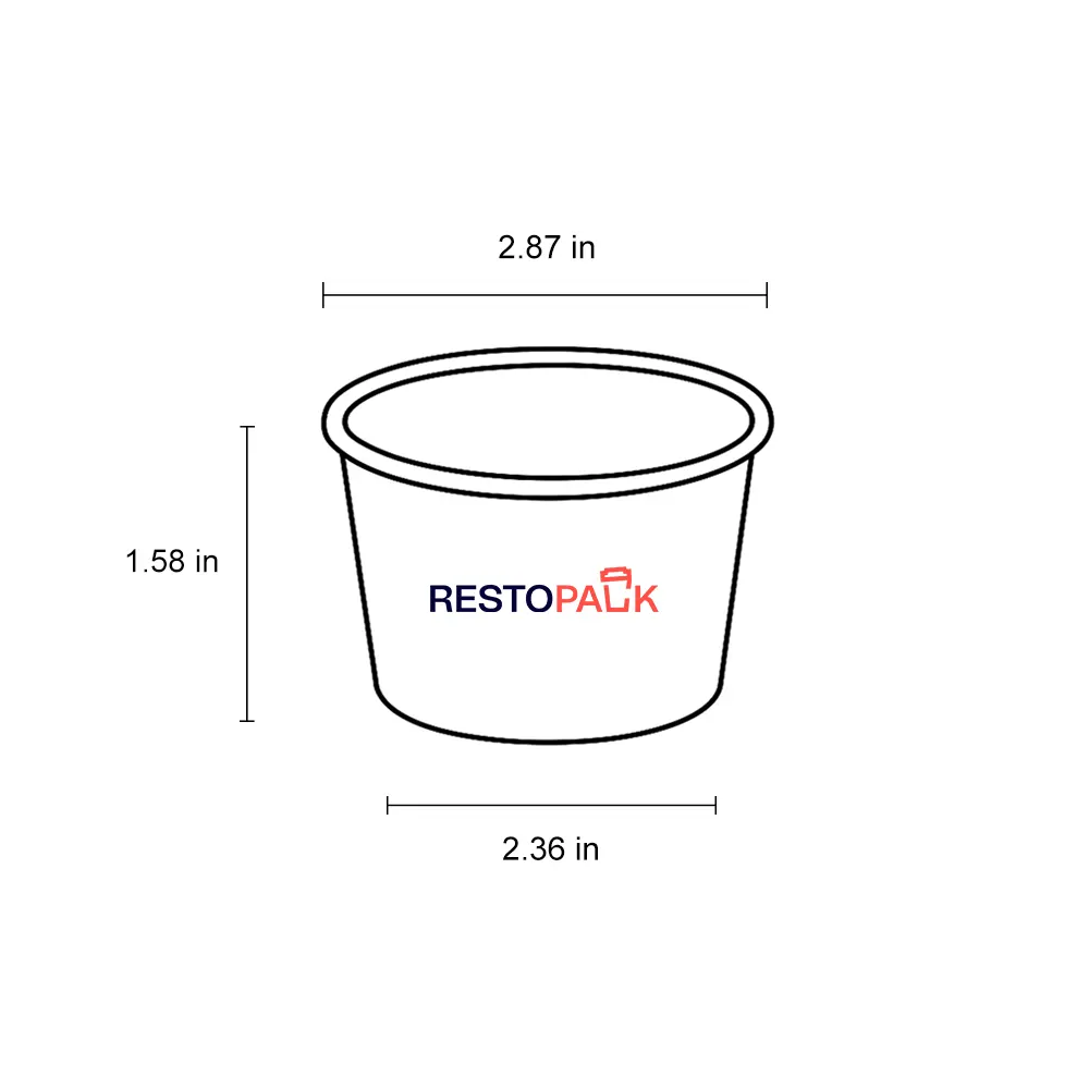 Custom 3oz Ice Cream Cups