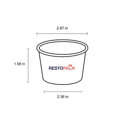 Custom 3oz Ice Cream Cups