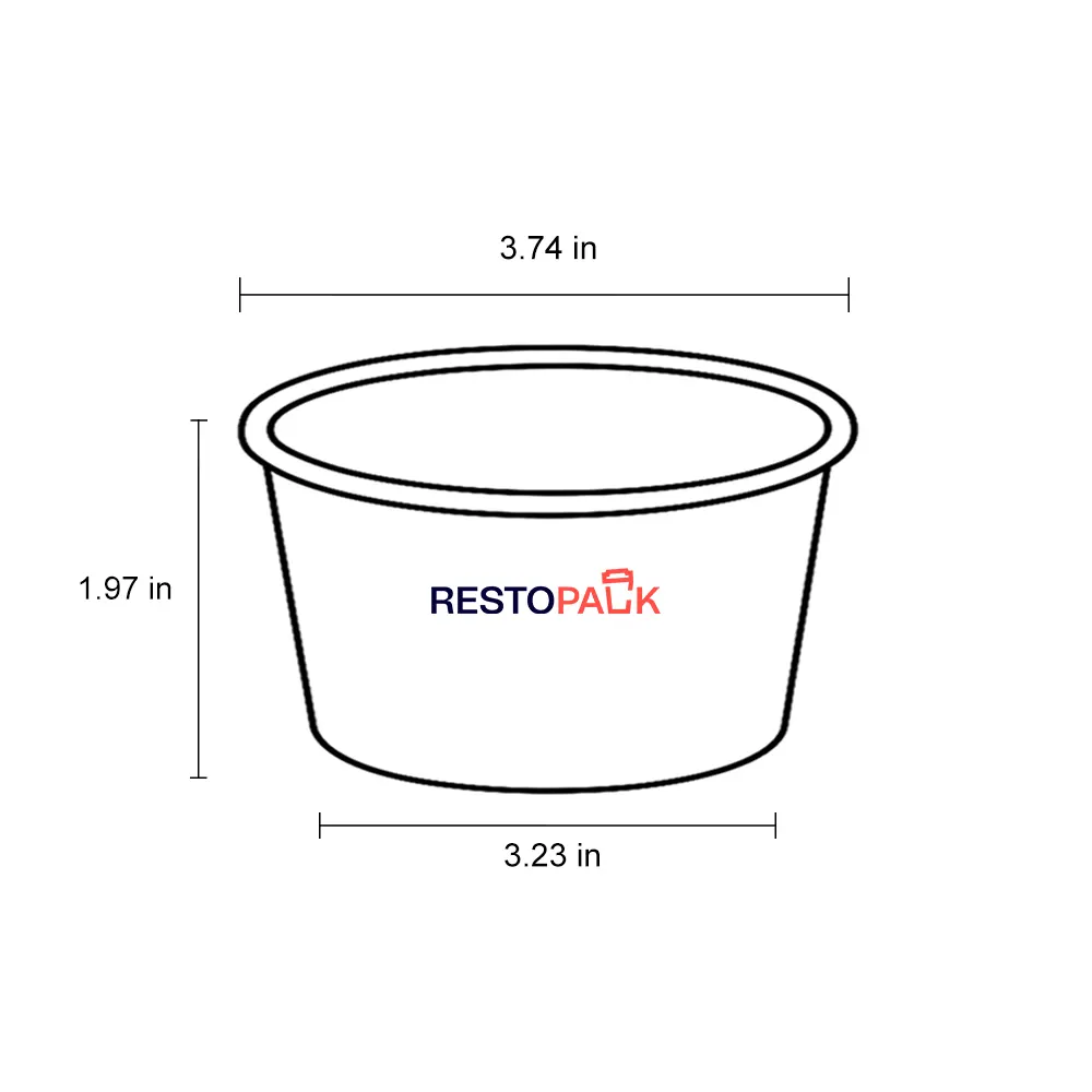 Custom 5.1 oz Ice Cream Cups