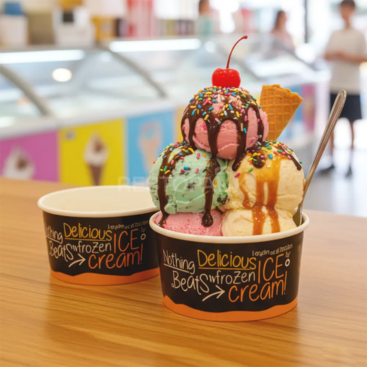 Custom 5.1 oz Ice Cream Cups