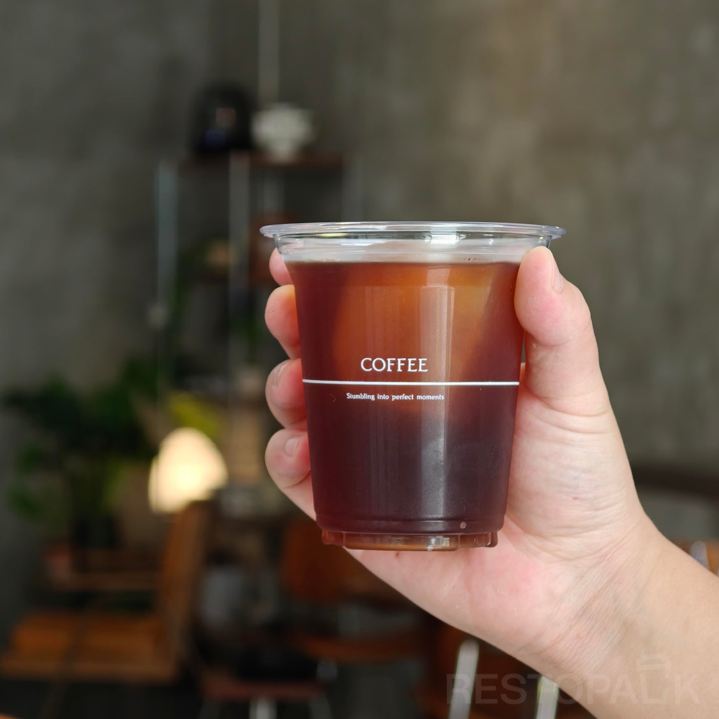 Custom Flat-Bottom Cold Drink Cups – Single Color Printing