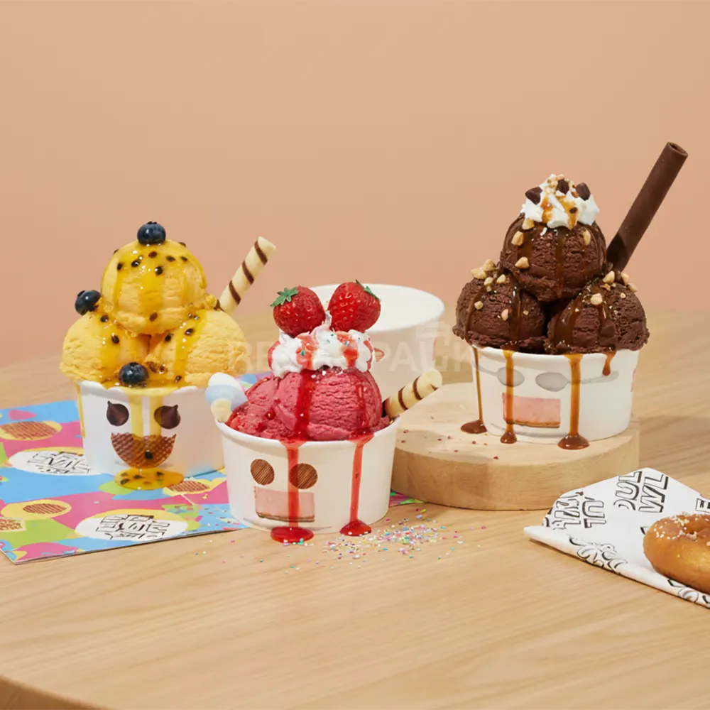 Custom Ice Cream Cups