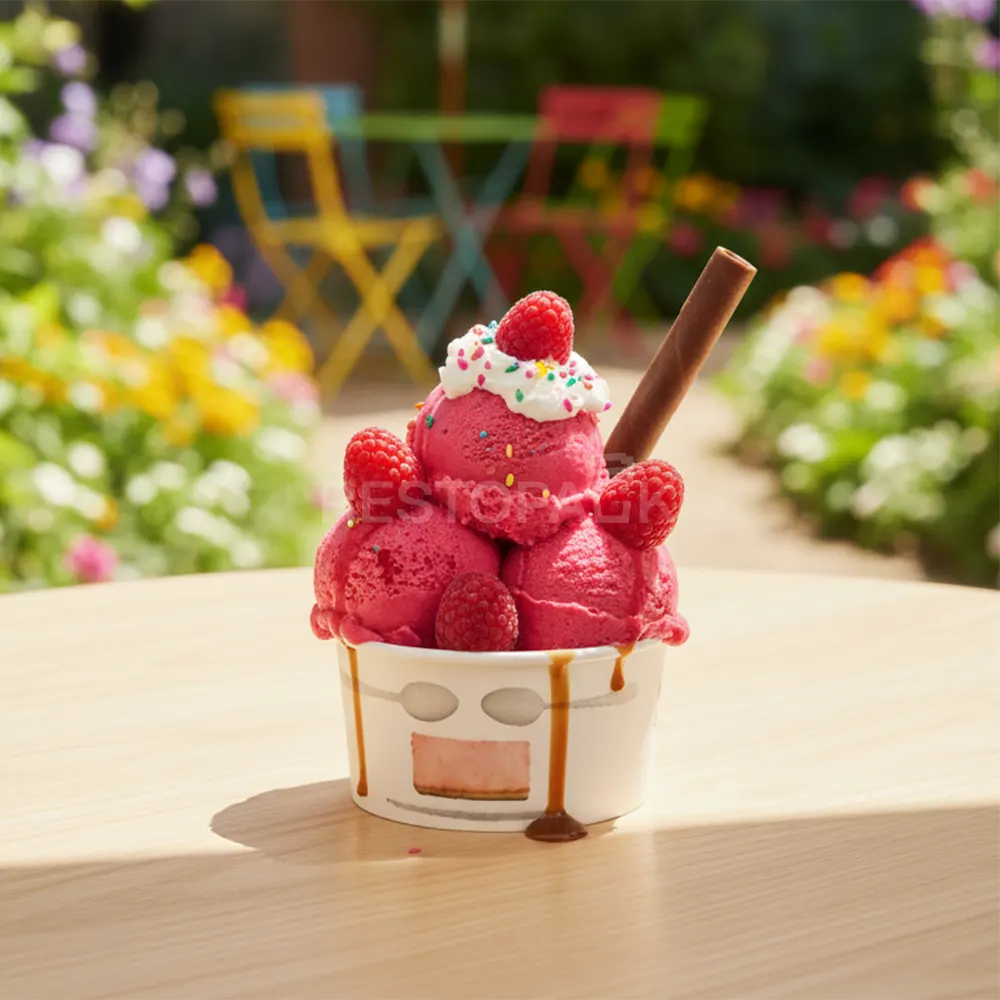 Custom Ice Cream Cups