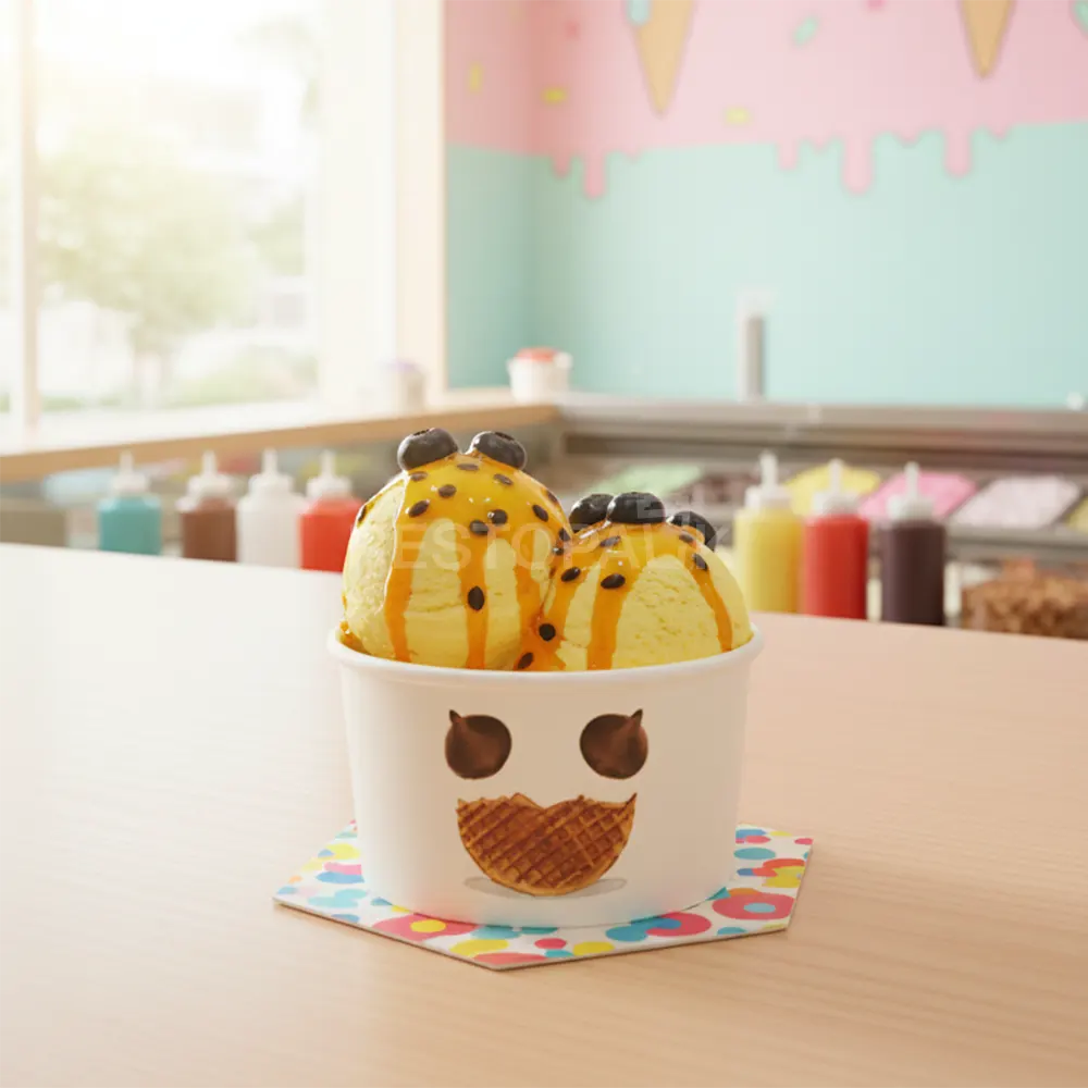 Custom Ice Cream Cups