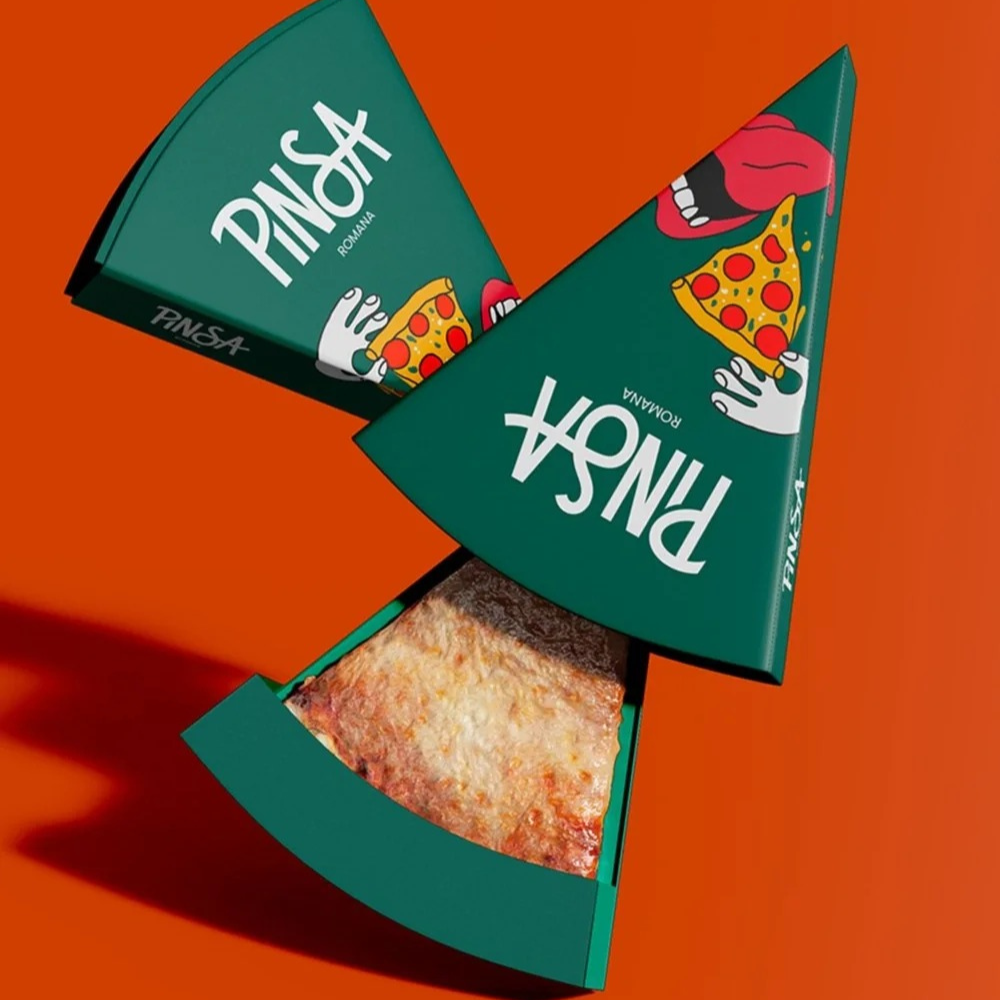 Custom Pizza Slice Boxes