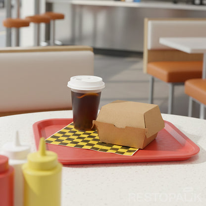 Custom Printed Kraft Paper Burger Box