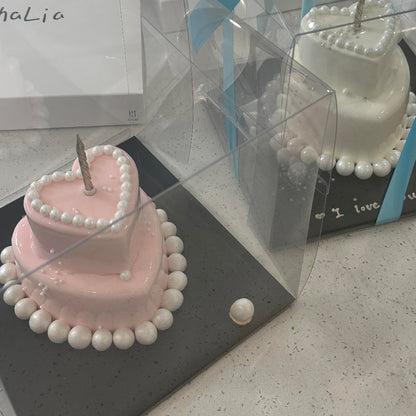 Customizable Black Square Cake Boards