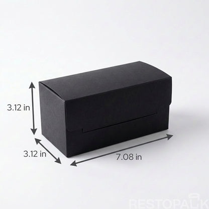 Eco-Friendly Flip Lid Paper Box for Bakery Packaging