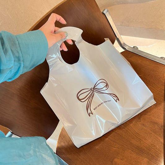 Customizable PE Material Shopping Tote Bag