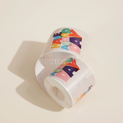 Have a Good Day Rectangle Seal Sticker Roll - 200/Roll
