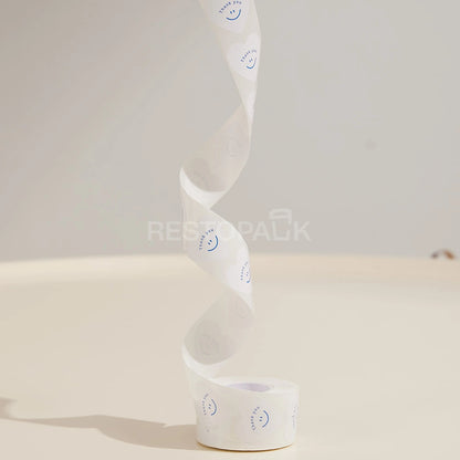 Heart Shaped Thank You Seal Sticker Roll - 500/Roll