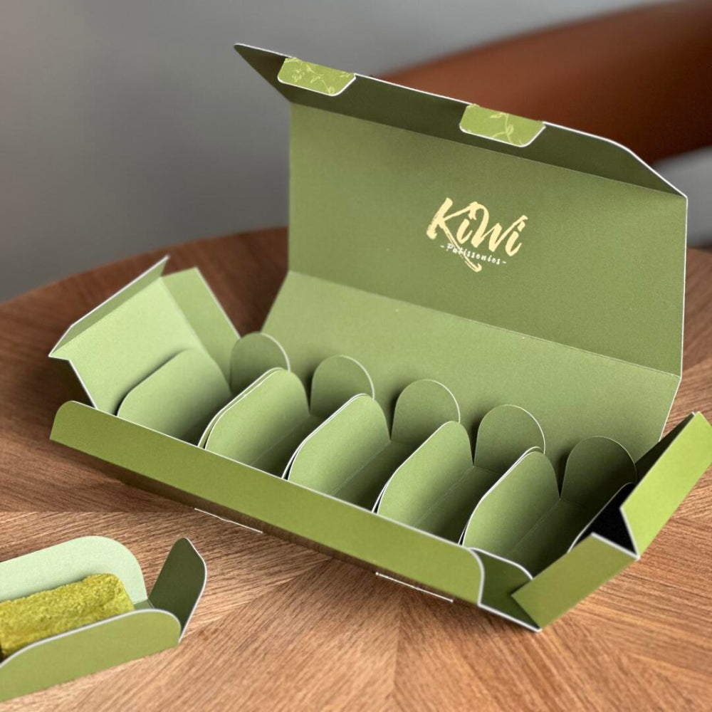 Cardboard Cake Box with Separate Compartments