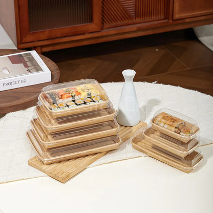 14.7 oz / 435ml Kraft Paper Rolled Edge Tray