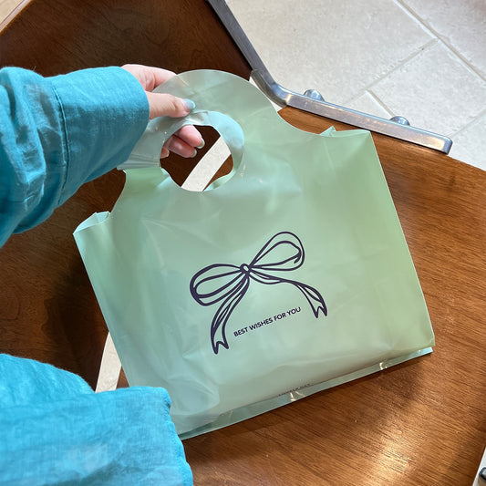 Customizable PE Material Shopping Tote Bag