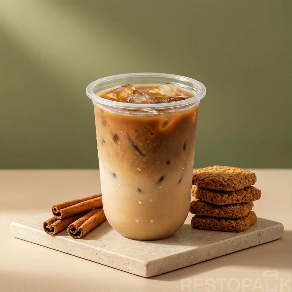 PET U-Shaped Cold Drink Cups