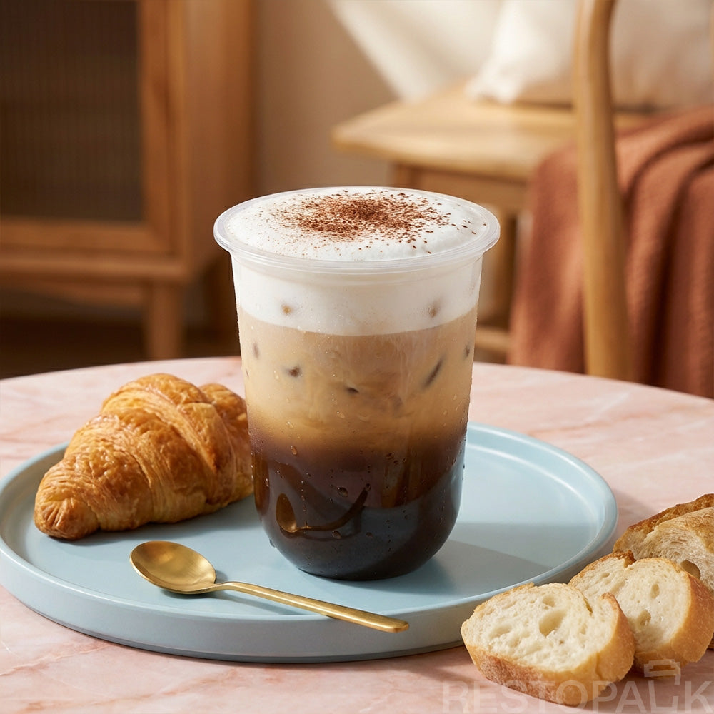 PET U-Shaped Cold Drink Cups