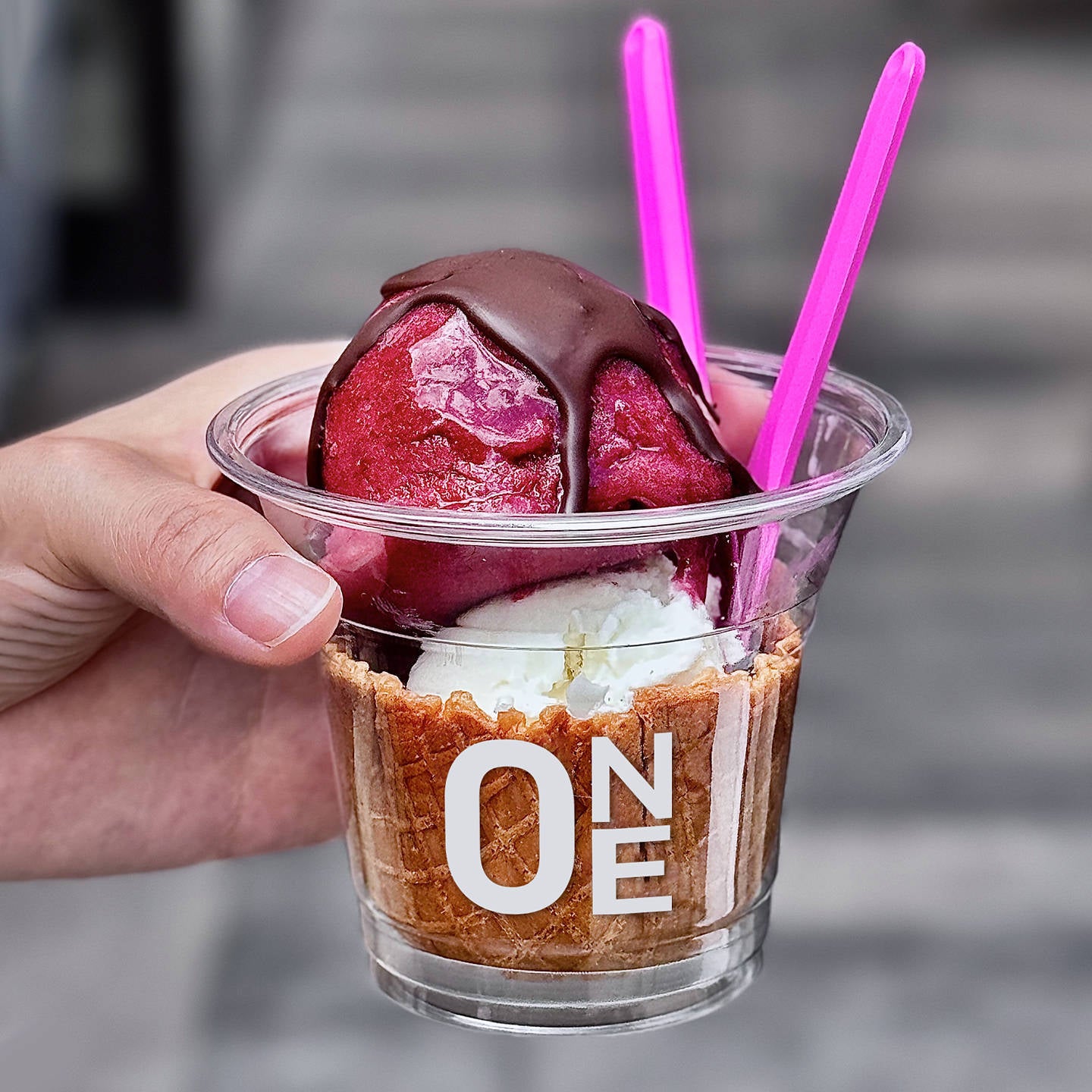 Custom Printed Ice Cream Cups with Lids