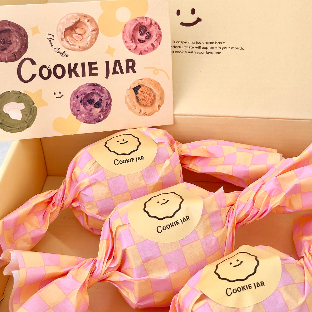 Custom Yellow Cookie Mailer Box