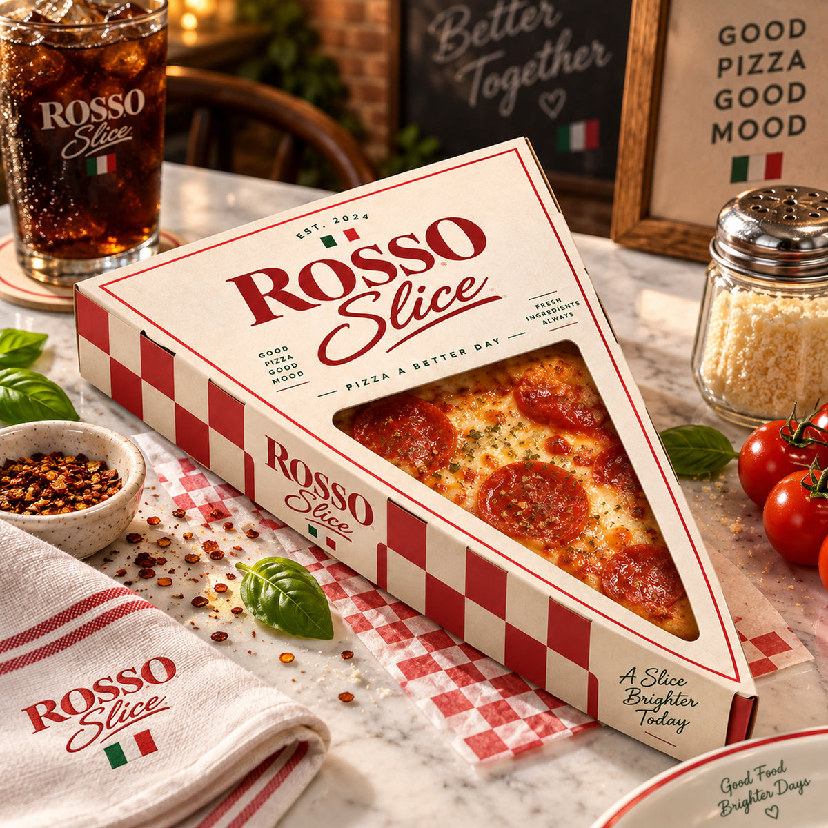 Custom Slice Pizza Boxes