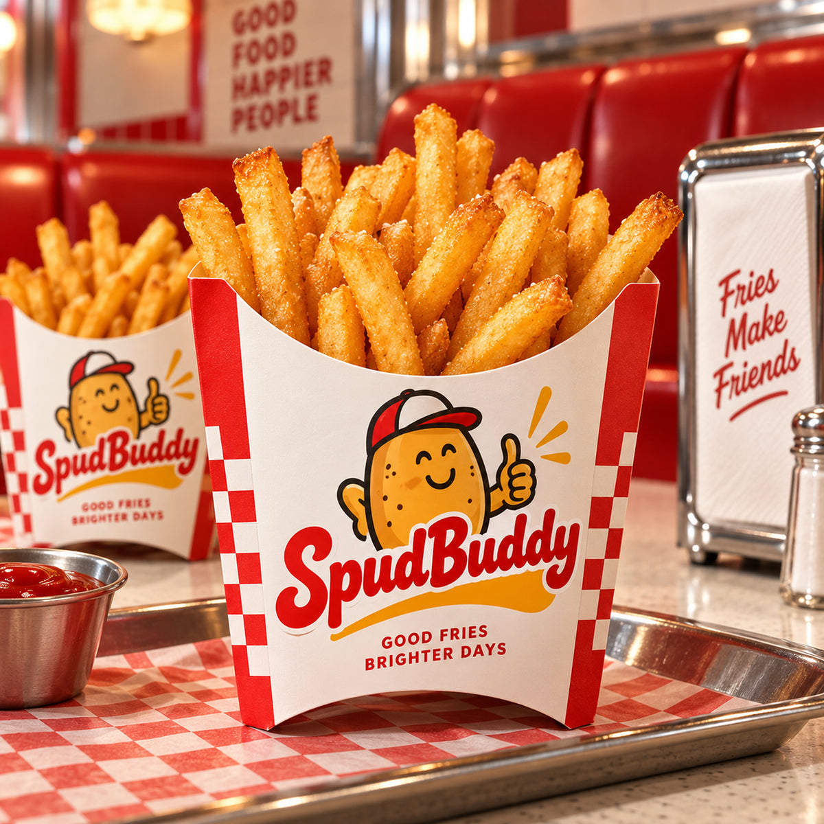 Custom French Fry Boxes
