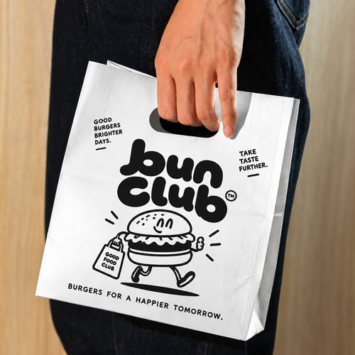 Custom Kraft Die-Cut Handle Paper Bags