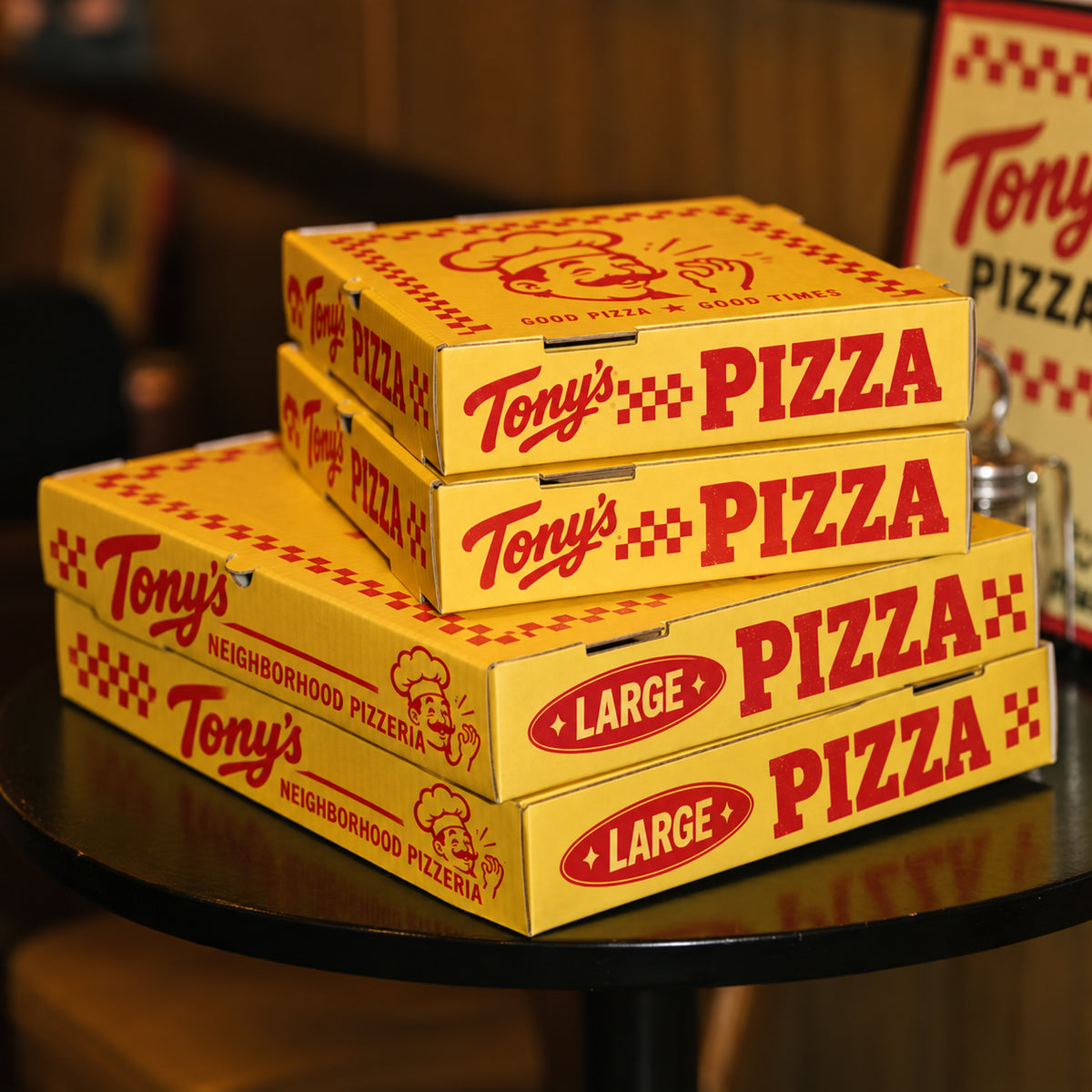 Pizza Box Sample