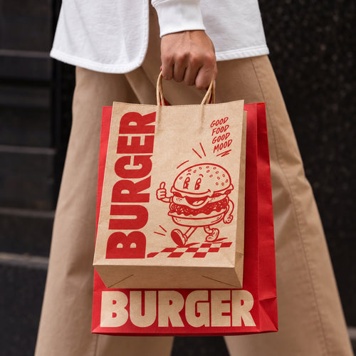 Paper Takeout Bag Sample