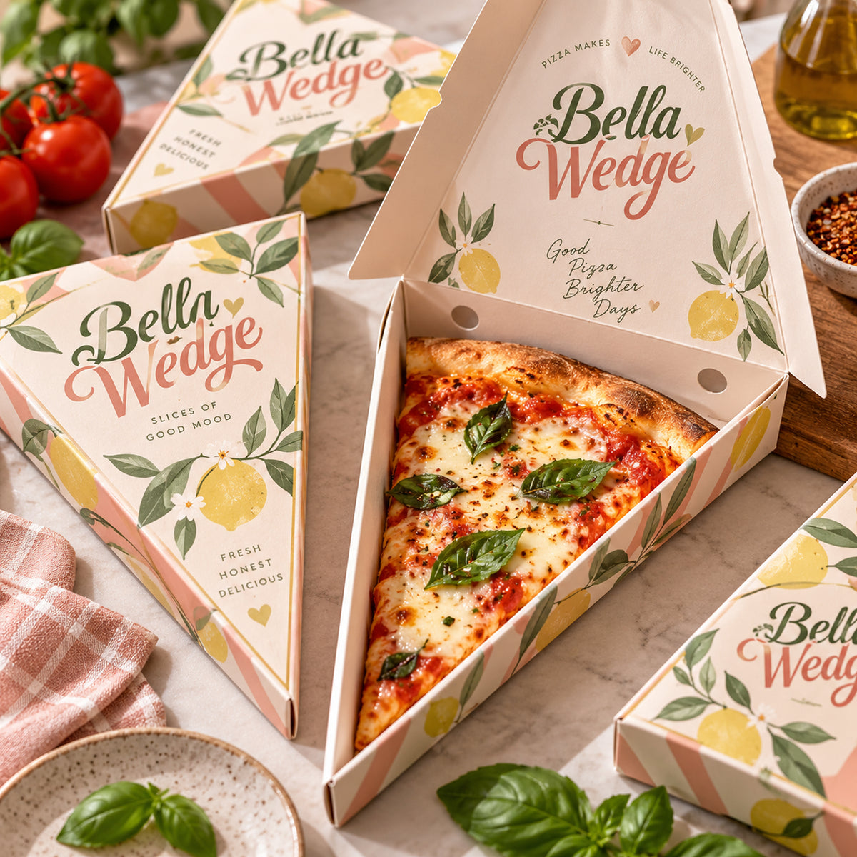 Custom Slice Pizza Boxes