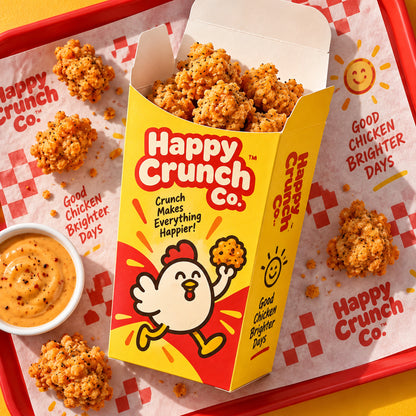 Custom Chicken Popcorn Boxes