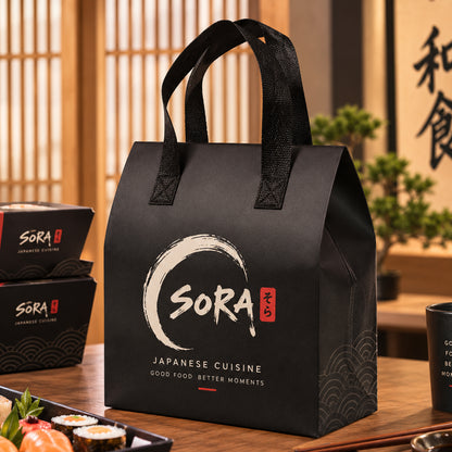 Custom Printed Insulated Food Delivery Bags