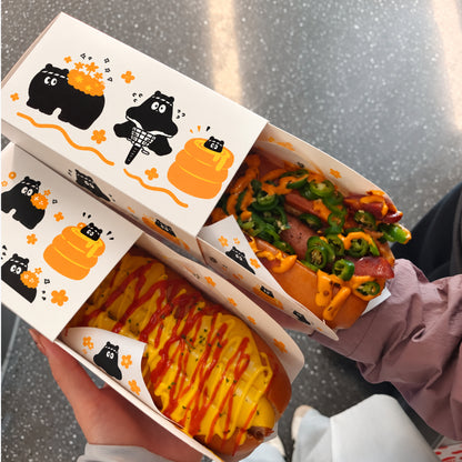 Custom Printed Slide-Out Hot Dog & Sandwich Boxes
