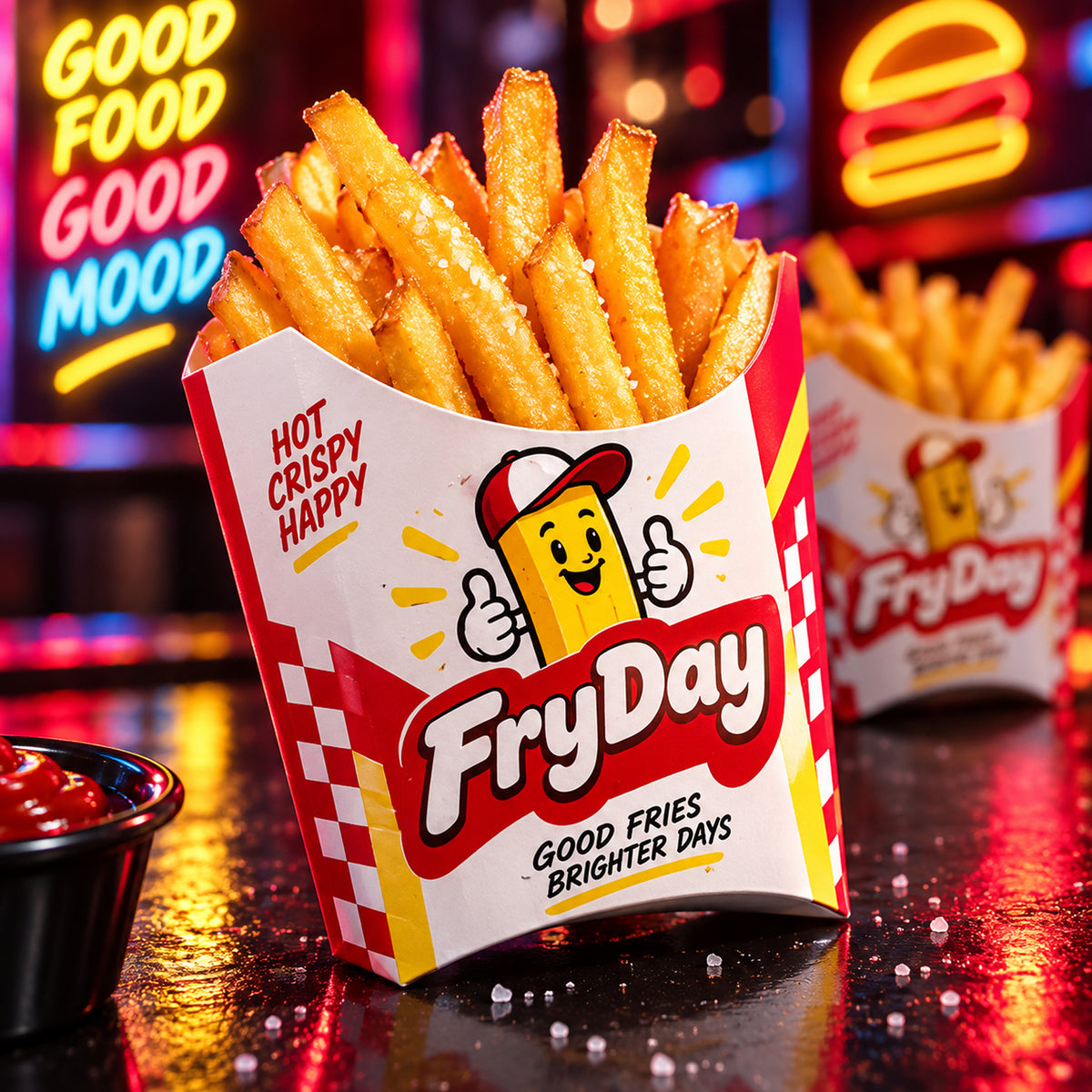Custom French Fry Boxes