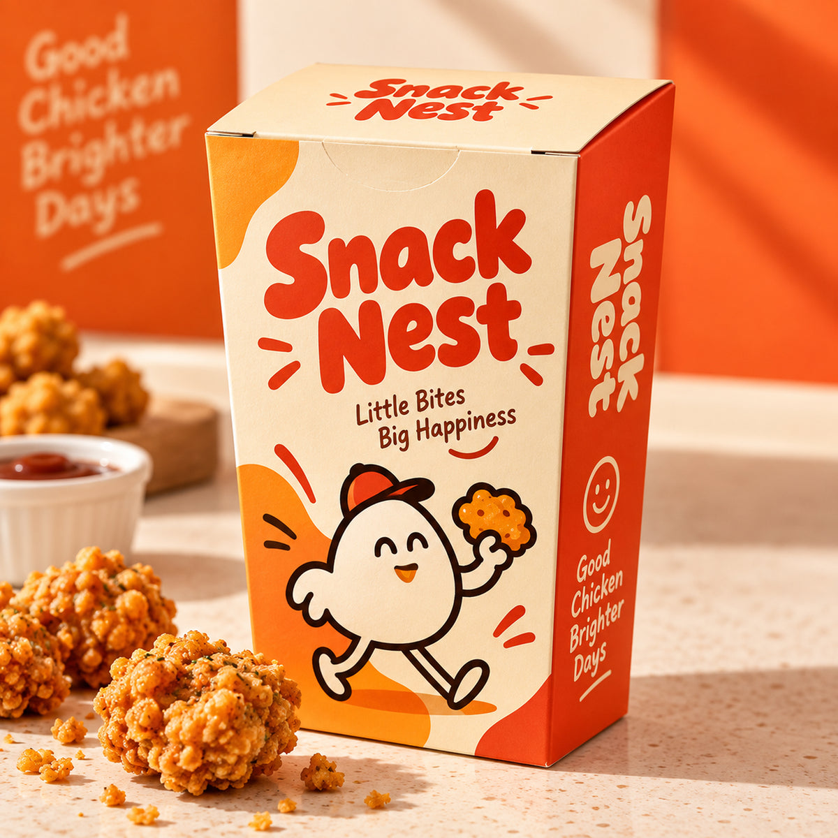 Custom Chicken Popcorn Boxes
