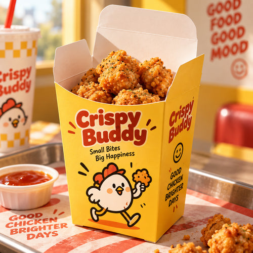 Custom Chicken Popcorn Boxes