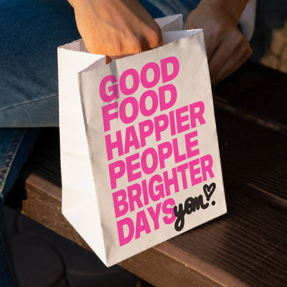 Custom Kraft SOS Paper Bags