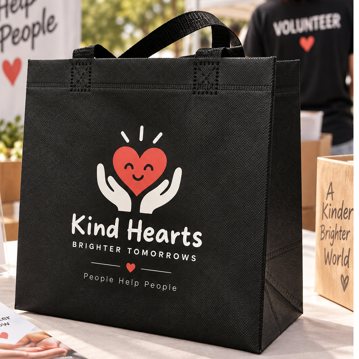 Custom Printed Reusable Waterproof Tote Bags